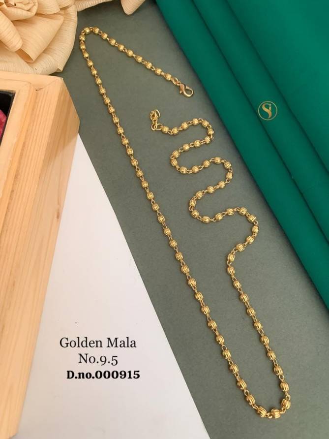 Accessories Golden Plated Fancy Mala Catalog
